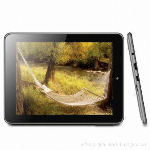 8-inch Tablet PC with RK3066 Dual Core Cortex A9 1.6GHz 1GB RAM 8GB ROM Dual Camera, Bluetooth 2.1